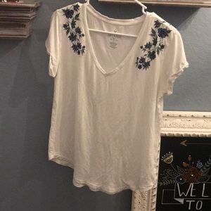 American eagle embroidered shirt